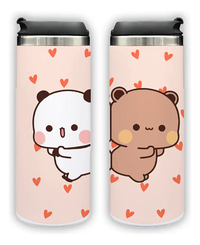 Termo Chilo Shop Bubu Dudu 500 Ml Ositos Feliz