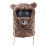 Gorro Tapa Boca Niño Niña Invierno Chiporro De Oso Con Oreja