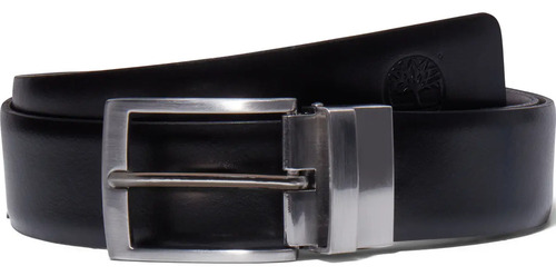 Cinturón Timberland Reversible De Piel De 35mm Negro Tb0a1df