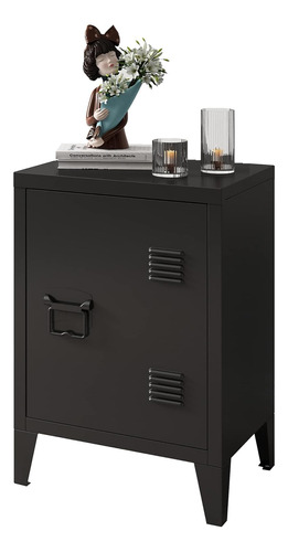 Locker Mesa De Luz Acero 100% , Estilo Industrial Importado