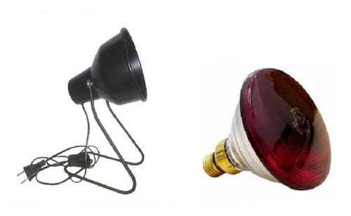 Aparelho Infravermelho  Preto + Lampada Philips 150w  127v 