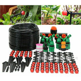 Kit De Riego 200pcs Sistema Automático Goteo  Aspersor 50m