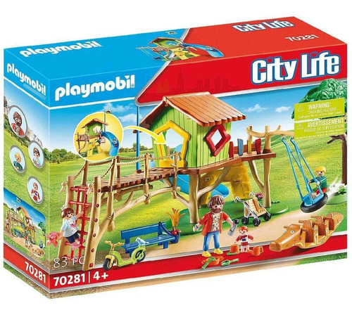 Playmobil City Life 70281 Parque Infantil De Aventuras