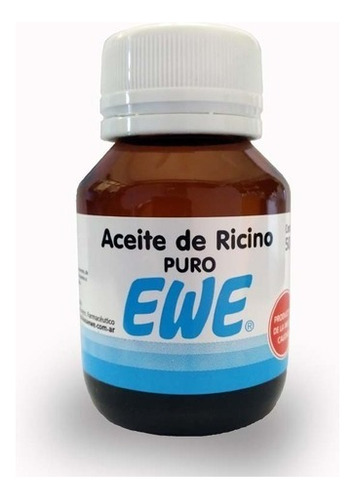 Ewe Aceite De Ricino Puro 50ml Cejas Pestañas