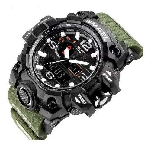 Relógio Esportivo Militar Shock Smael 1545 Original + Nfe