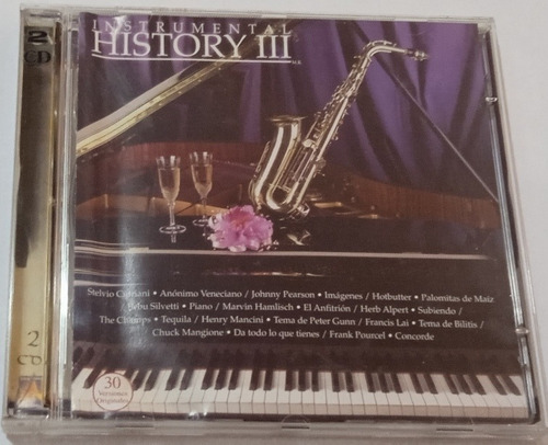 Instrumental History Iii - Varios Artistas 2cds En Mb Estado