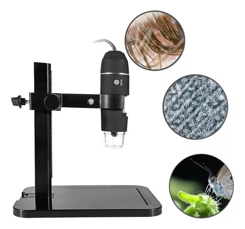 Microscopio Digital Portátil Electrónico Usb 1000x B