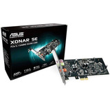 Tarjeta Sonido Asus Xonar Se Pci Expres 5.1 Gaming