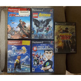 Lote De Juegos Ps2 - Final Fantasy X Lego Batman Etc