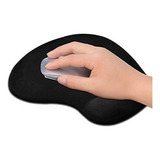 Mousepad Ergonomico Gel Apoyamuñeca Antideslizante | Negro