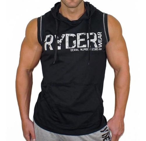 Playera Deportiva Gym Spandex Ajuste Perfecto Tank Top Ryd G