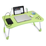~? Slendor Laptop Desk Mesa De Cama Plegable Bandeja De Desa