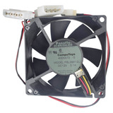 Zfan02 Ventilador 12v Especial Balineras 8x8 Molex Computoys