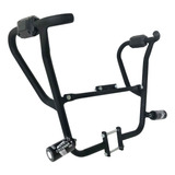 Protetor Carenagem Crosser 150 Xtz Mata Cachorro Motor Preto