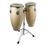 Congas 11 3/4 Y 12 1/2 Lm Drums Cg-1228 11*12 Con Atril