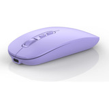 Mouse Inalámbrico Bluetooth Rapique, Multidispositivo Recarg