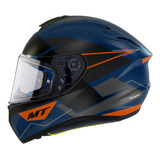 Casco Moto Mt Targo Pro Certificado Ece2205 Con Alerón