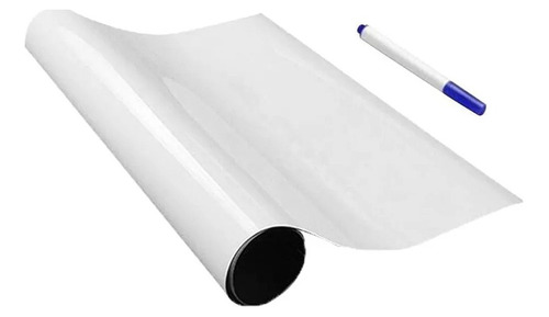 Vinilo Pizarra Blanca / Pizarrón Para Marcador - 1,26 X 10m