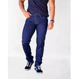 Calça Masculina Jeans Tradicional Básica Com Elastano