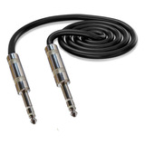 Cable Plug Balanceado Trs A Trs 6.3 De 5 Metros.