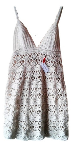 Tejidos Artesanales A Crochet: Top - Vestido Con Corpiño