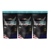Suplemento En Polvo Spx Nutrition Max Creatina Micronizada Sabor Citric Red Fruit 300g Pack X3