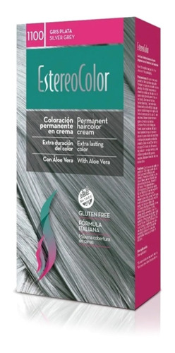 Kit Estereocolor 1100 Gris Plata - Gluten Free