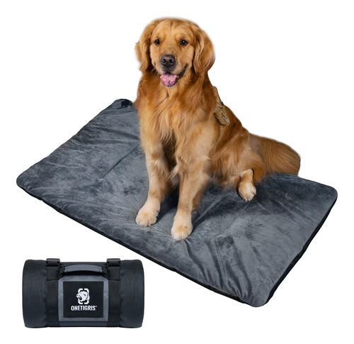 Onetigris Cama De Viaje Para Perros, Portátil, Impermeable.