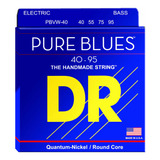 Cuerdas De Bajo Dr Pure Blues 40-95 Victor Wooten Pbvw-40-95