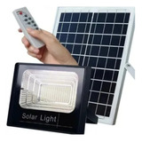 Foco Solar 100 Watts Panel Solar Separado + Control Remoto