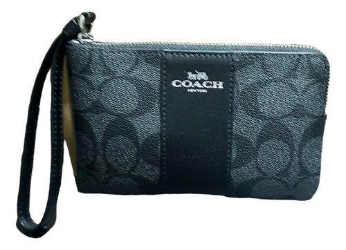 Muñequera Coach Con Linea Y Canvas 