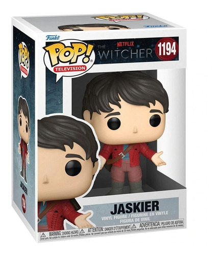 Funko Pop The Witcher Netflix Jaskier 1194 Nuevo Meses 