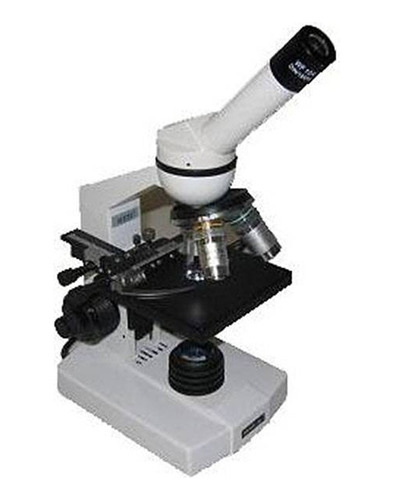 Microscopio Monocular, Con Luz, Gz-640l, 3 Objetivos 640x