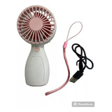 Ventilador Secador Pestaña Y Uñas Potente Portatil Usb