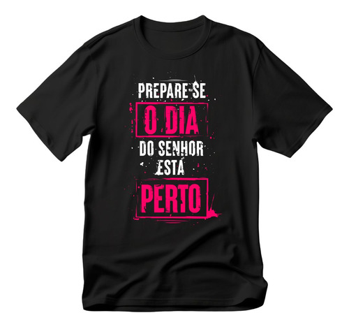 Camiseta Plus Size Gospel Criativo Prepare-se