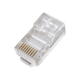 Ficha Conector Plug Rj45 Cat5e X 10 Unidades