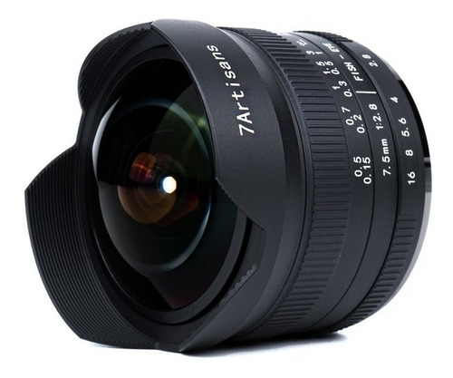 Lentes 7.5 Mm F 2.8 Ii Canon Eos-m 7artisans Fisheye 190°