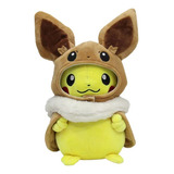 Peluche De Pikachu Disfrazado De Eevee Anime