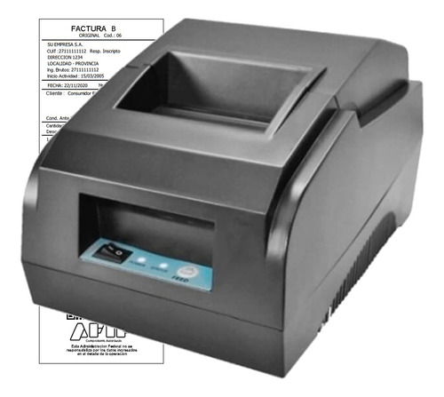 Impresora Ticket Factura Electronica Afip + Software