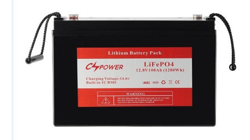 Batería Solar De Litio 12v 100ah Cs Battery