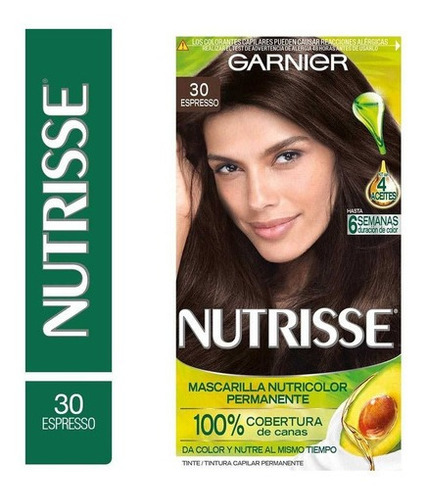 Nutrisse Clásico Kit Completo Coloración Permanente X 45 Gr