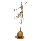 Coleção De Decoração De Casa Dance Girl Statue Para Bancada