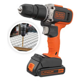 Taladro Percutor Inalambrico Black & Decker 20v Ic04239837a