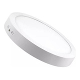 X10 Foco Plafón Led Sobrepuesto 18w Luz Blanca Fría 6k