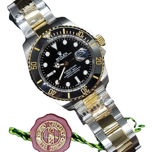 Reloj  Compatible Con No Rolex Submariner Bitono