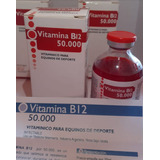 Vitamina B12 50.000 Para Cavalos De Corrida Quarto De Milha