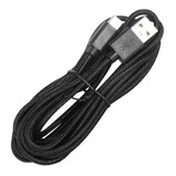 Cable De Datos Y Carga Usb A Tipo C - 3 Mts