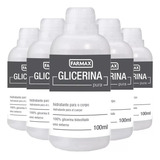 Glicerina Hidratante Para Corpo 100% Pura Farmax 100ml (c/5)