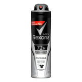 Antitranspirante Rexona Invisible 150 ml