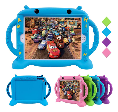 Funda New iPad Chin Fai 10.2 9th/8th/7th Gen P/niños/blue